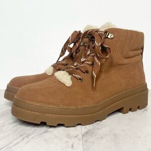 New! Nordstrom Rack Chiara Faux Fur Lace Up Bootie 9M